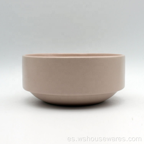 Cuencos de ensalada de fideos de arroz Conjunto de vajillas de cerámica porcelana